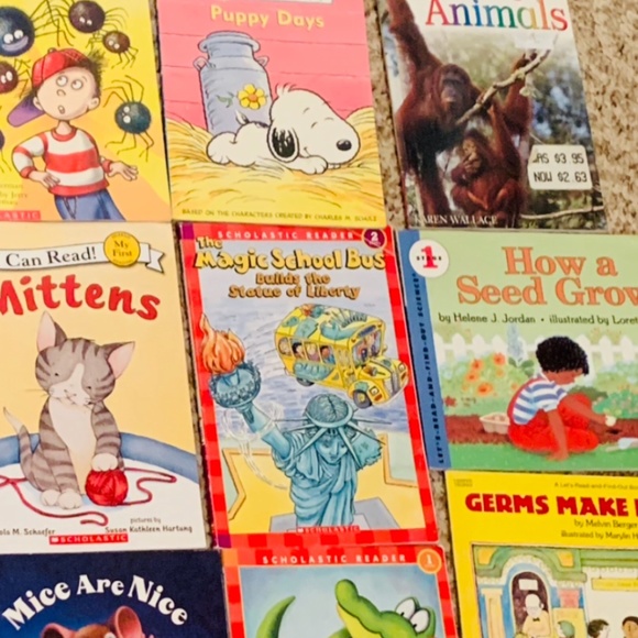 Bundle of 12 Beginner Readers Kids Books Step into Reading Grades K-1 - Picture 3 of 3